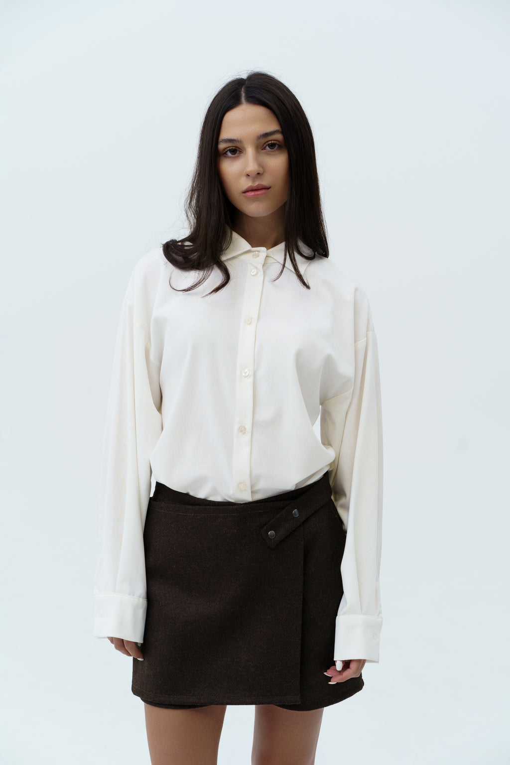 Brown short-skirt