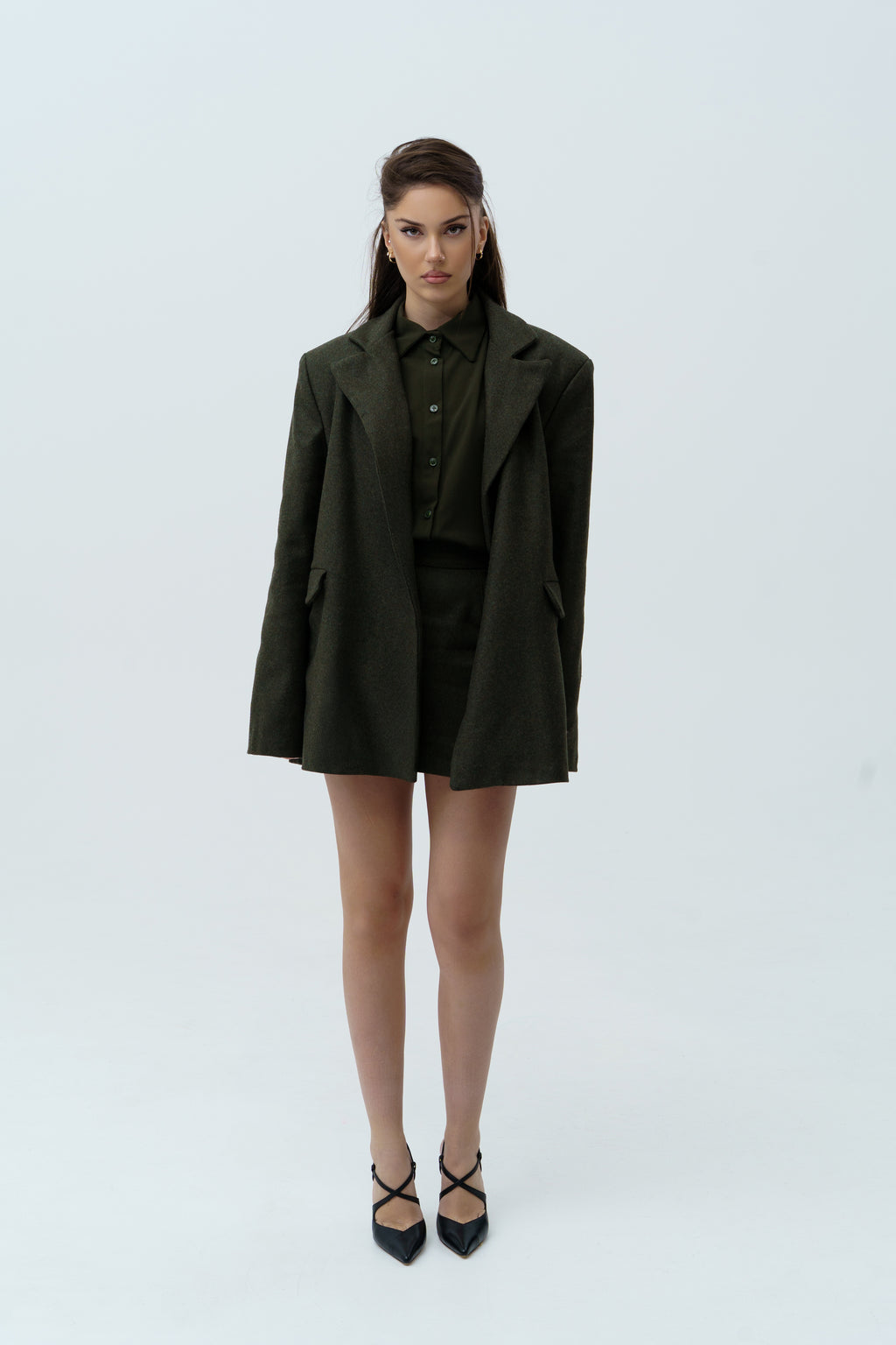 Oversized Green jacket