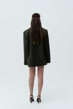 Oversized Green jacket