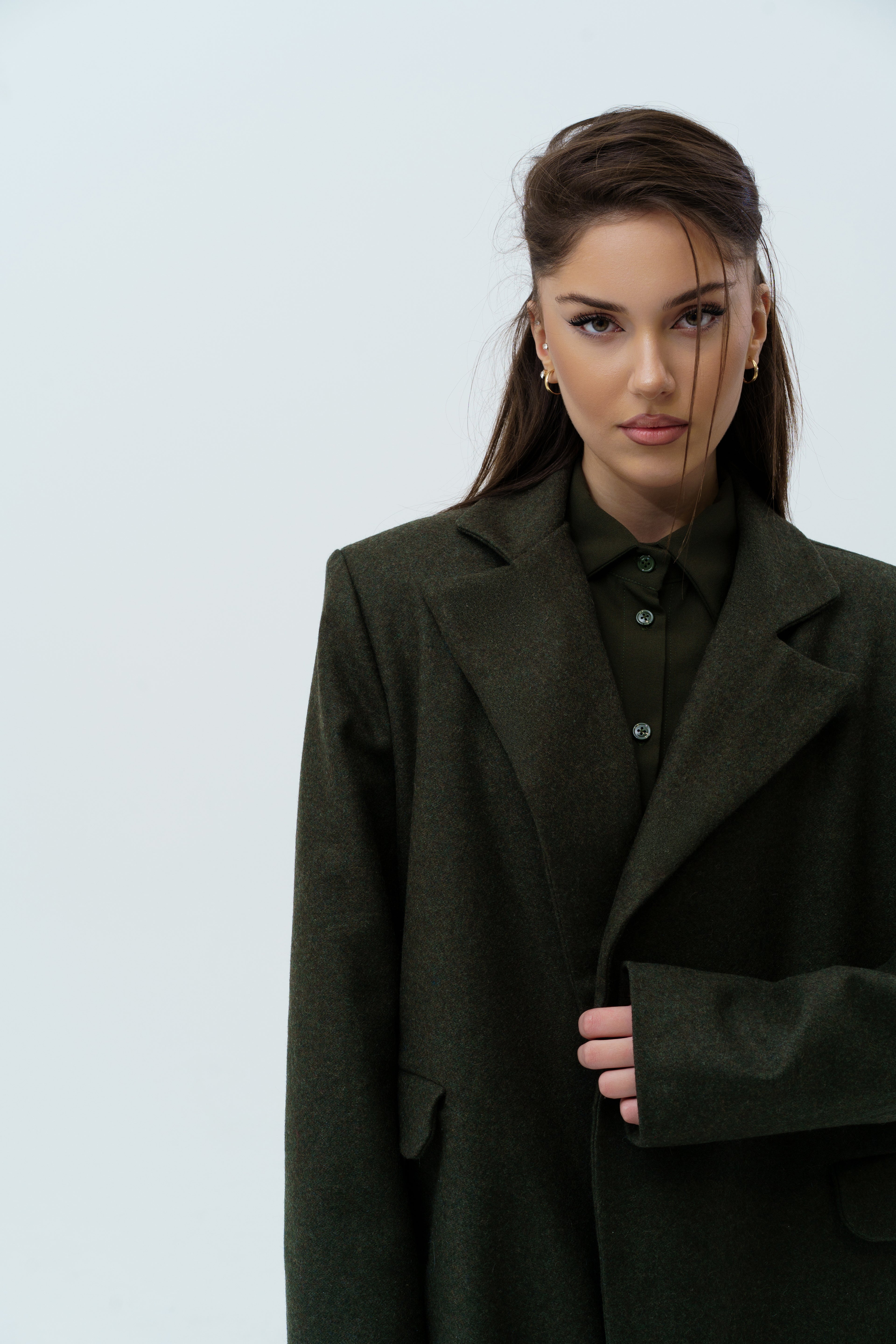 Oversized Green jacket