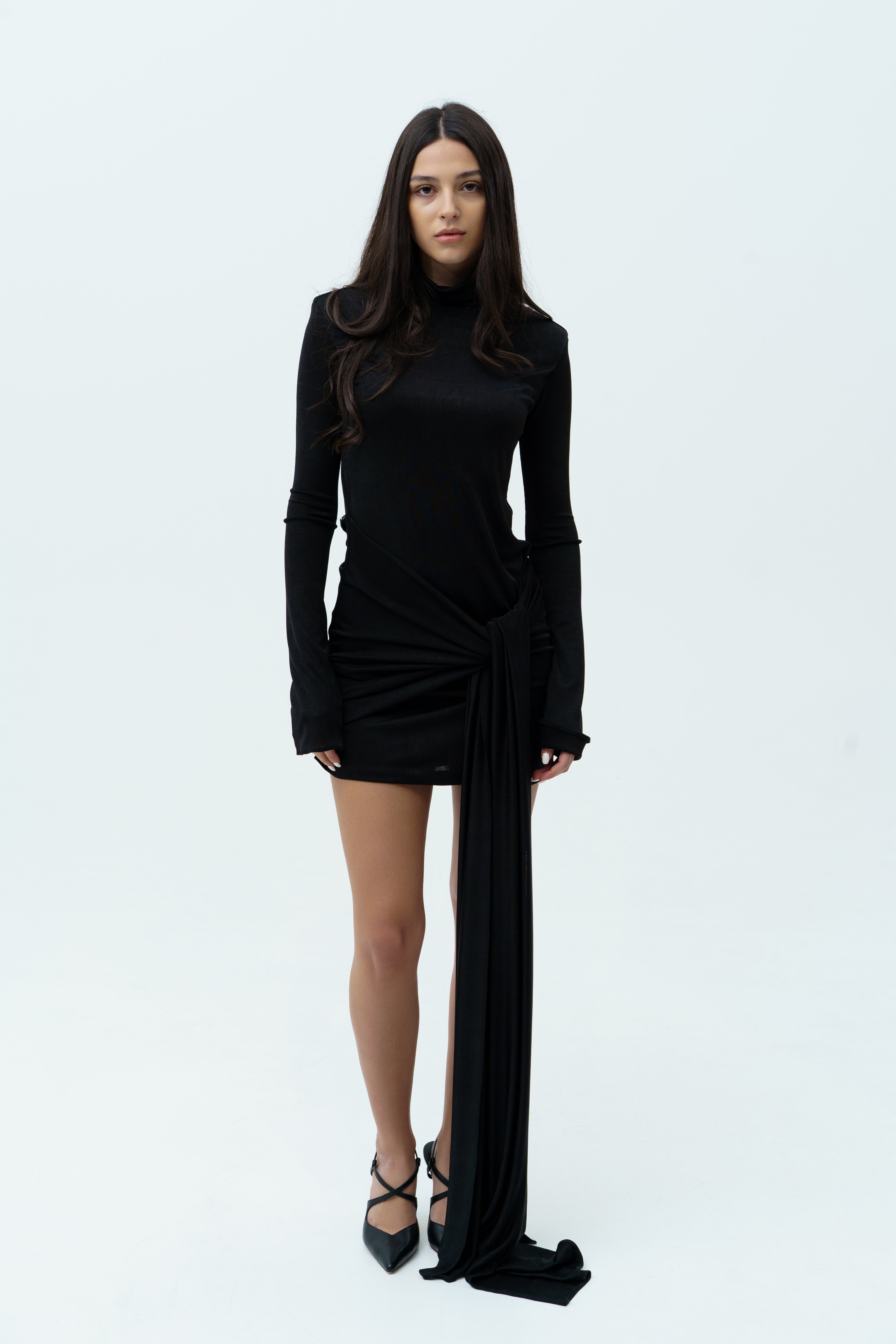 Black Sequin skirt