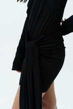 Black Sequin skirt