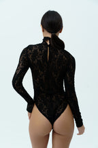 Lace black bodysuit