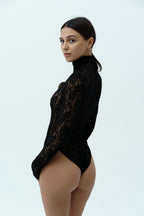 Lace black bodysuit