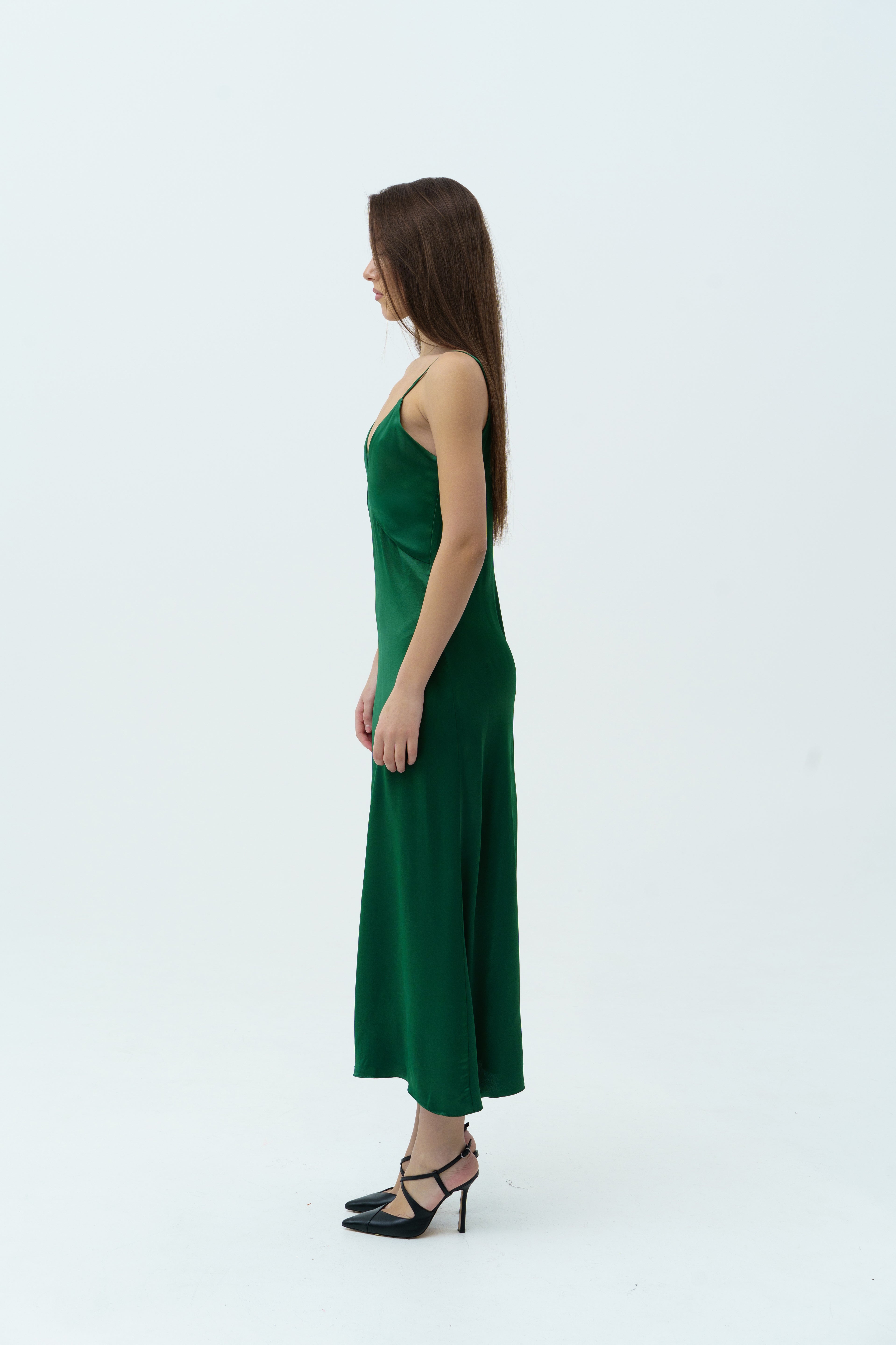 Green dress