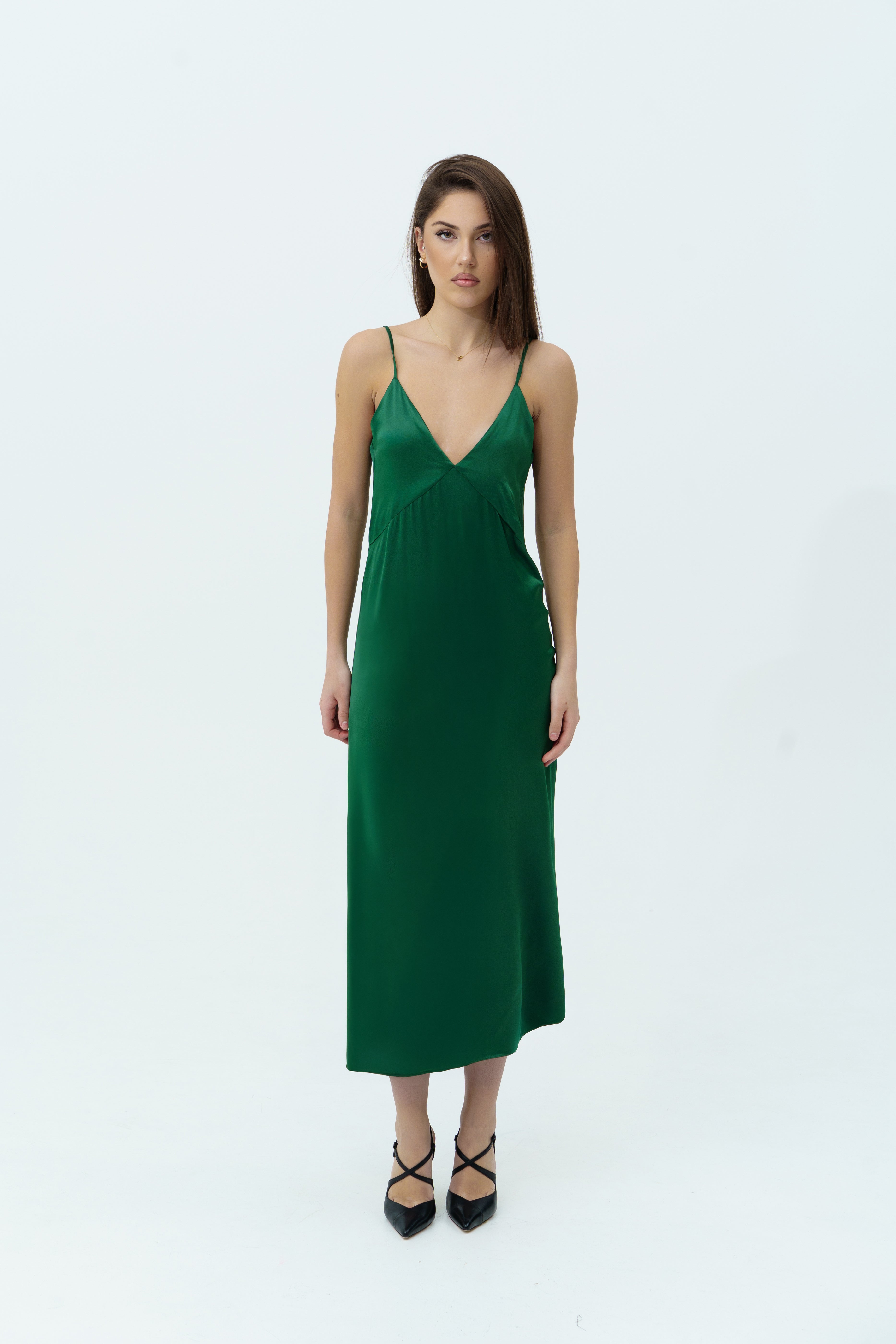 Green dress