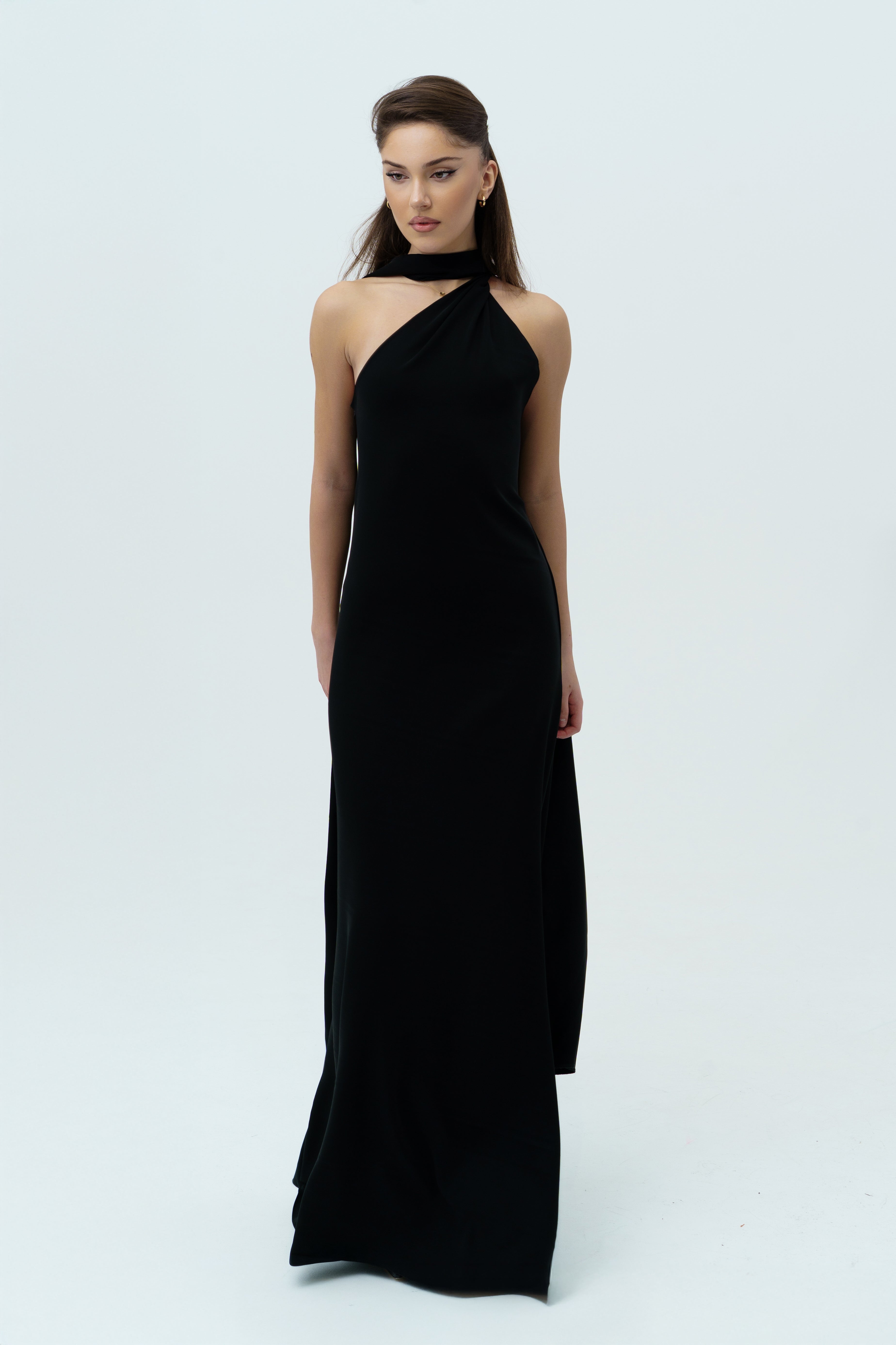 Long black dress