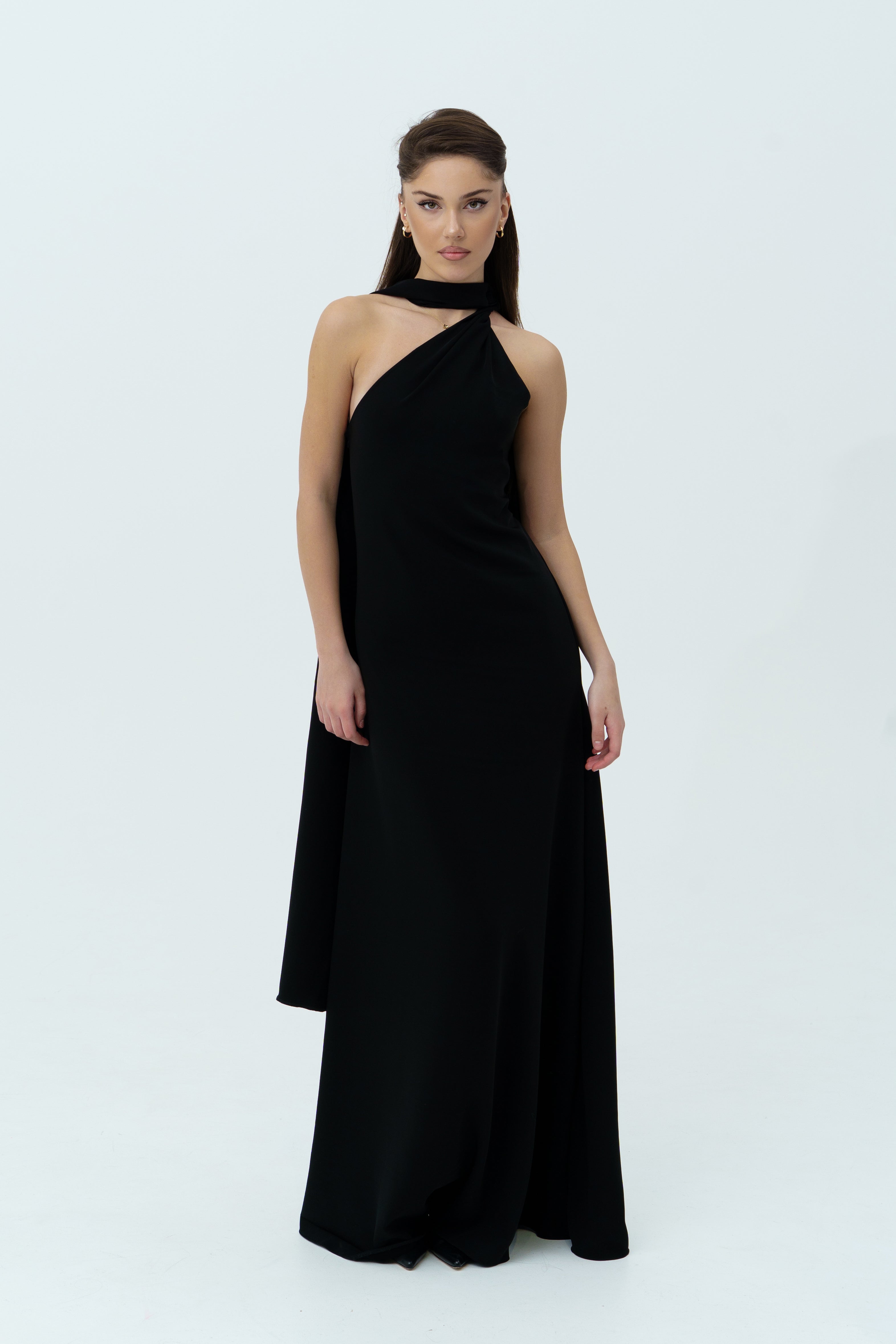 Long black dress