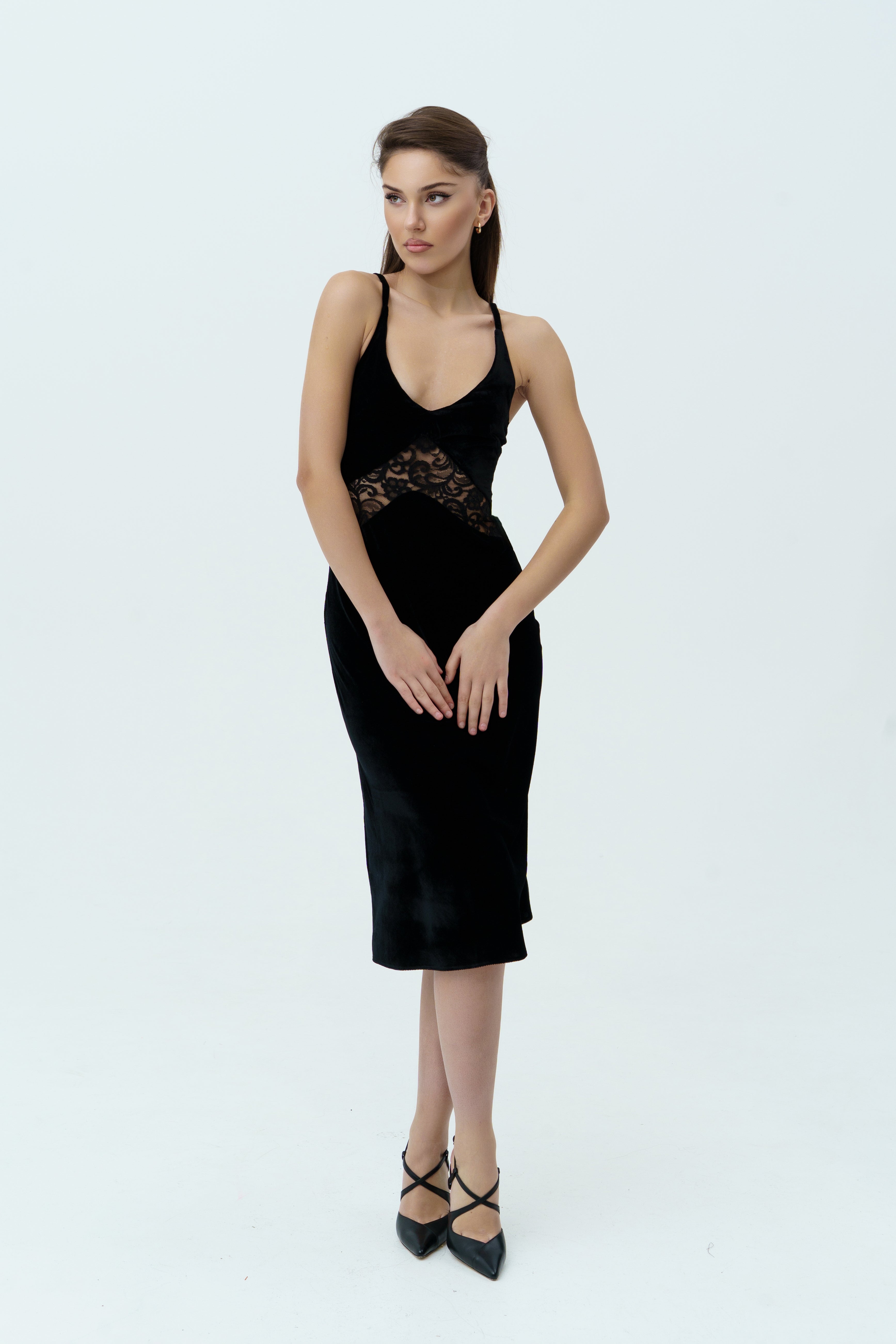Black Velvet Dress
