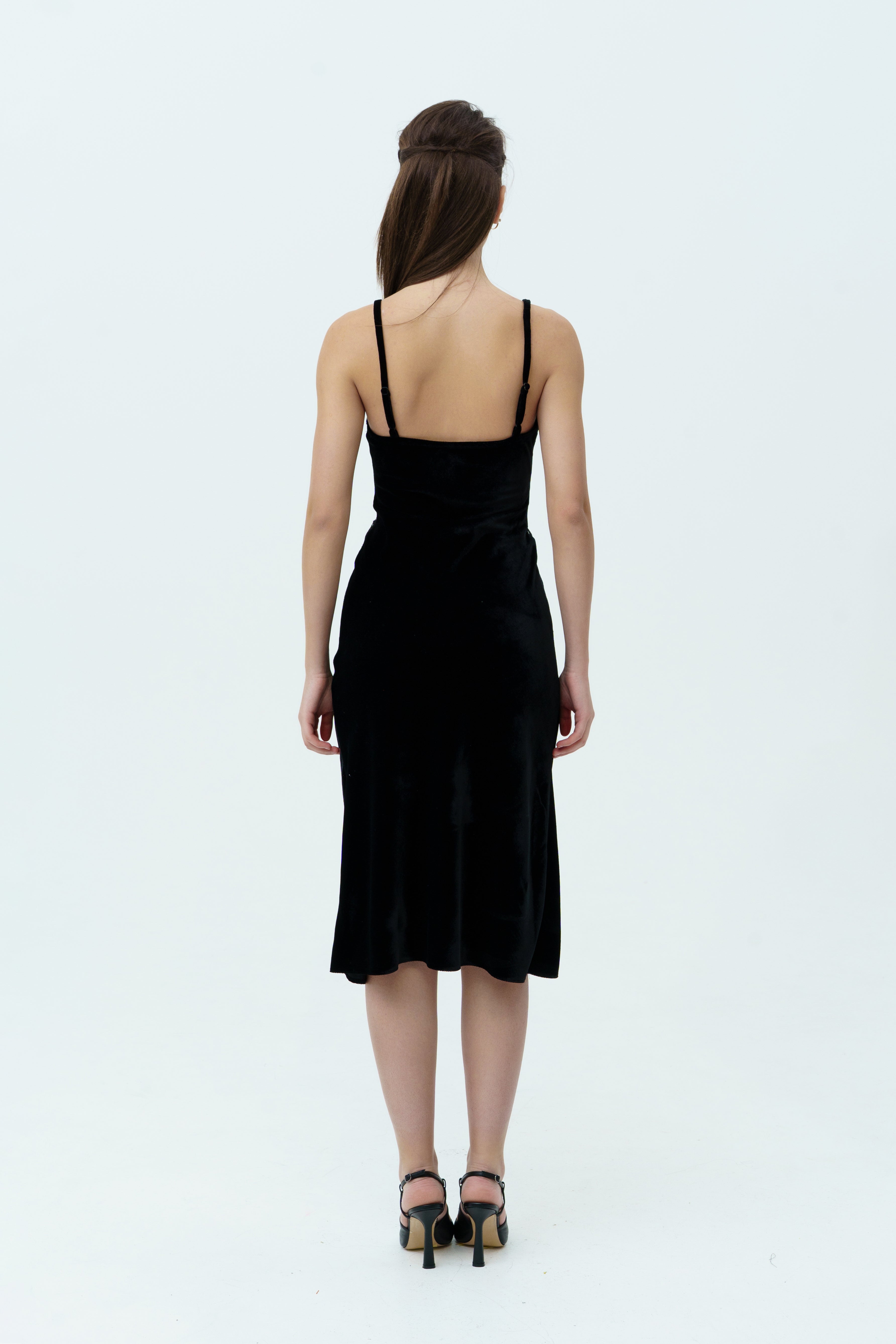 Black Velvet Dress