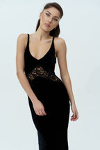 Black Velvet Dress