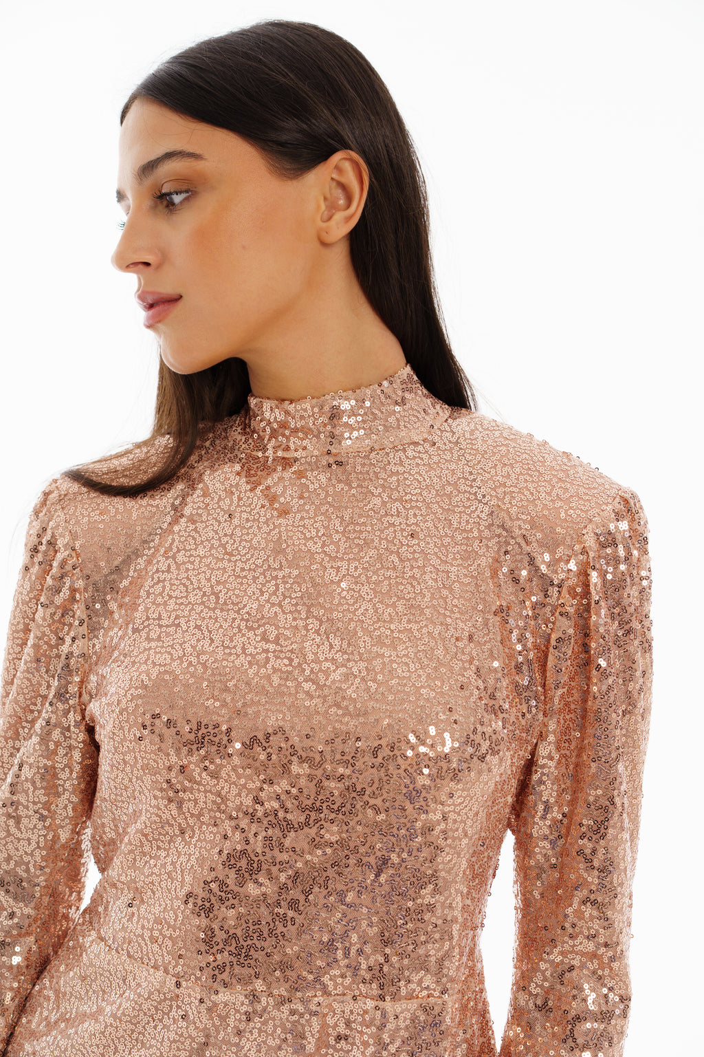Pink sparkly dress