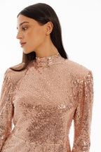 Pink sparkly dress