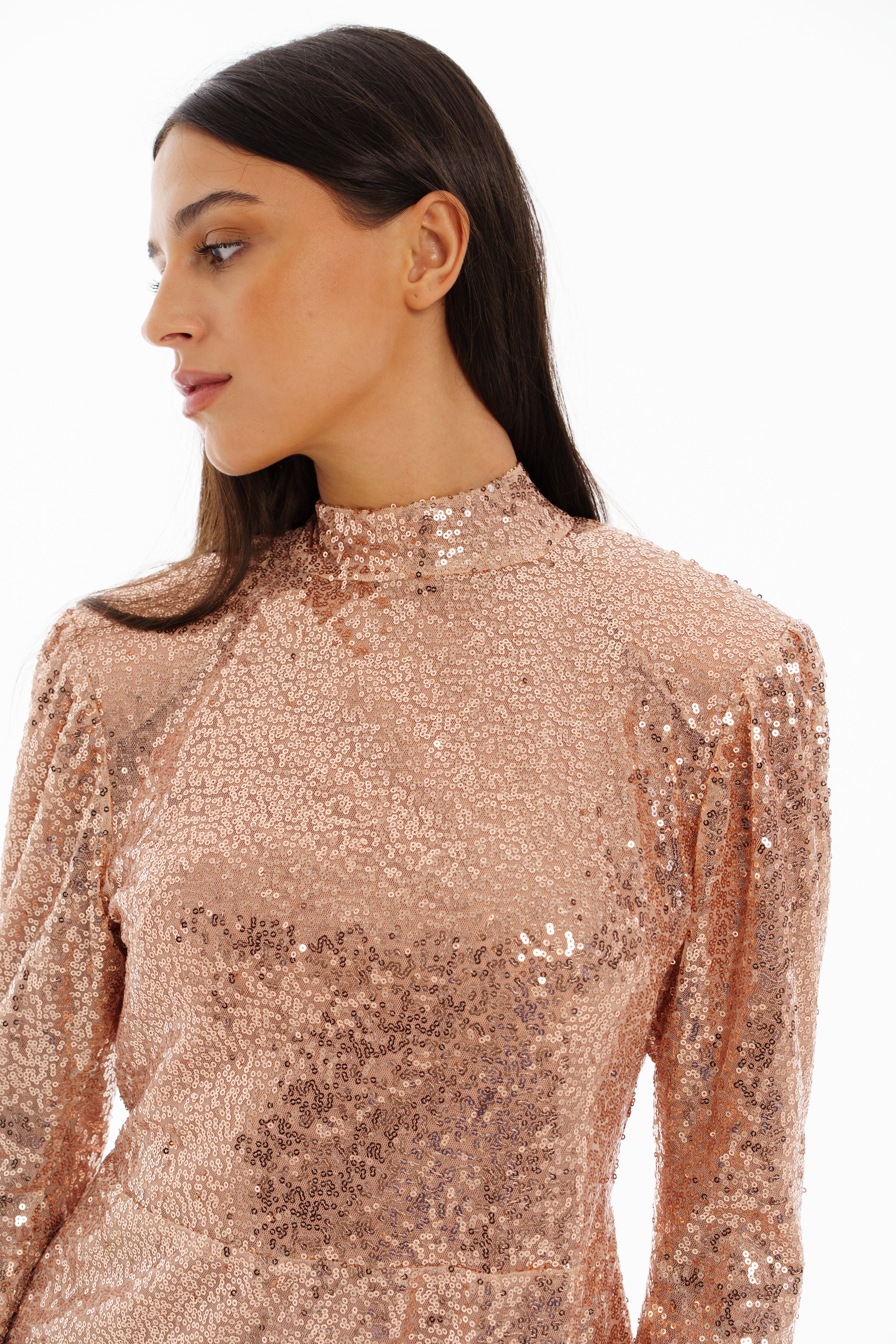 Pink sparkly dress