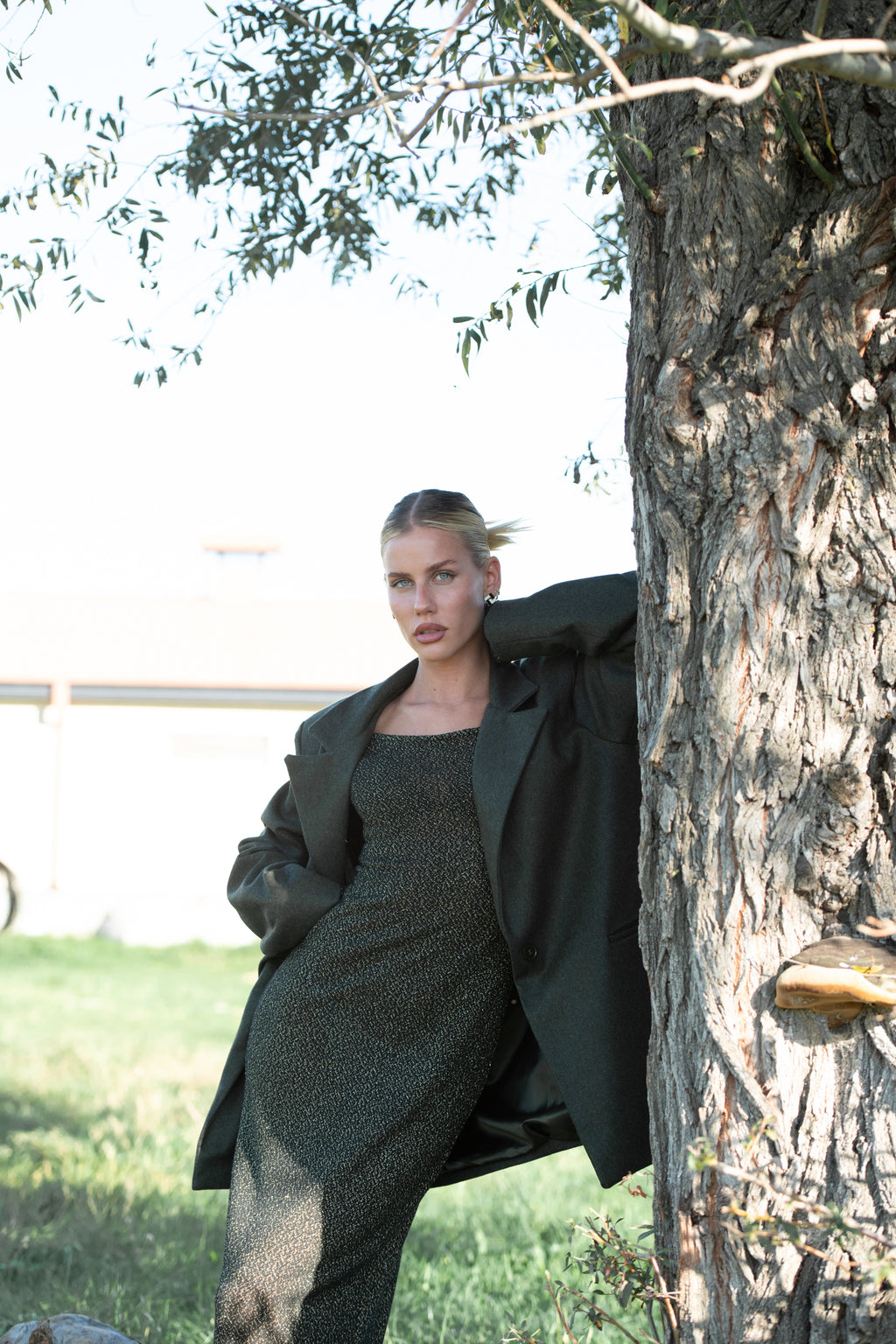 Oversized Green jacket