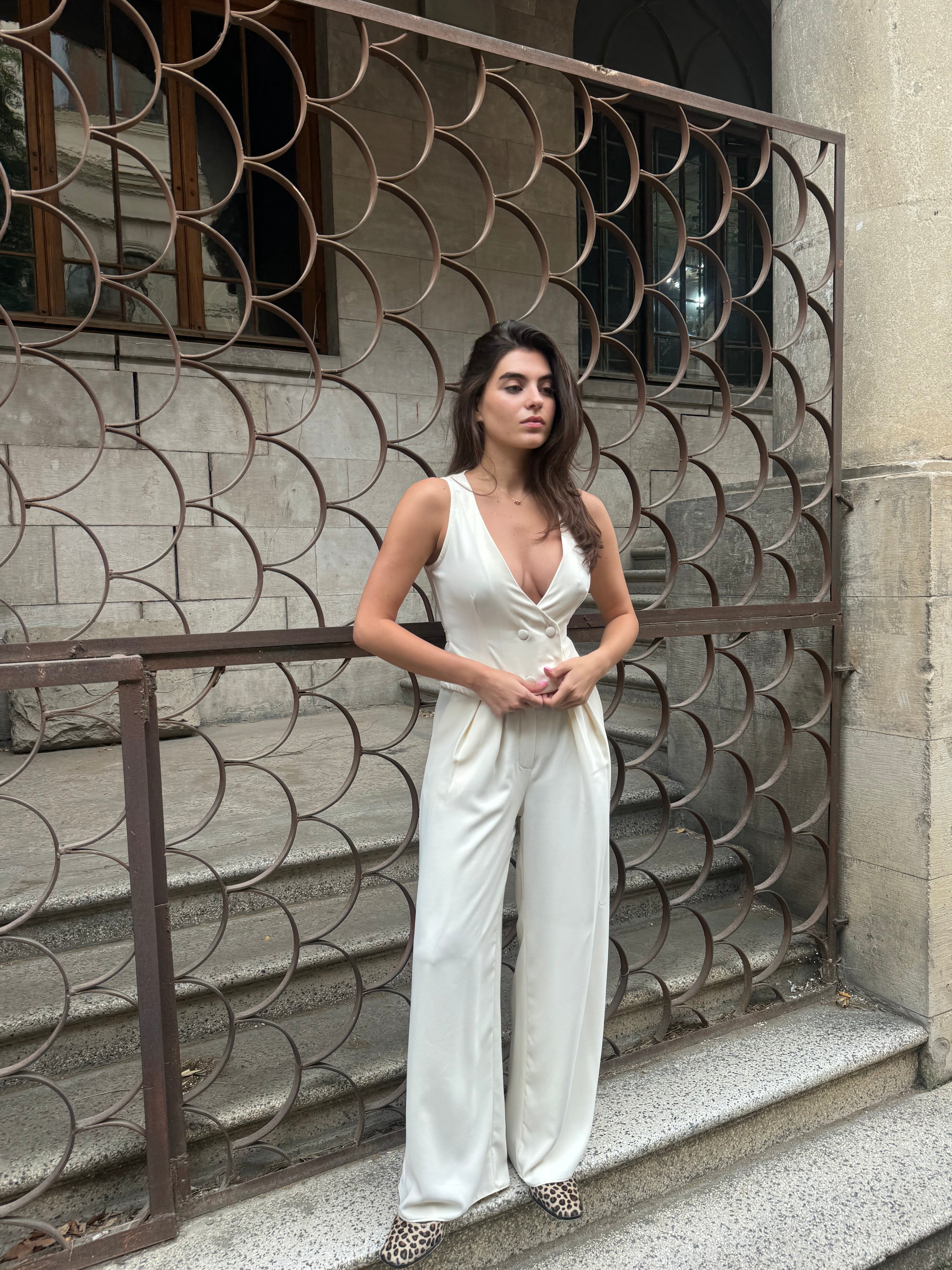 White suit