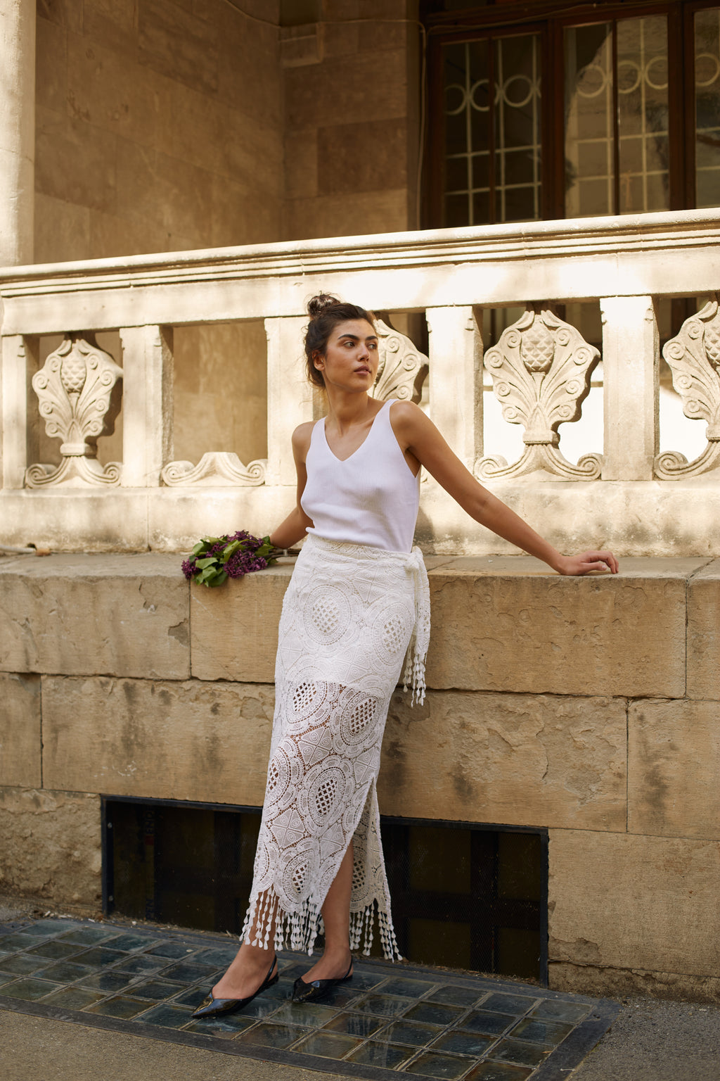 White Skirt