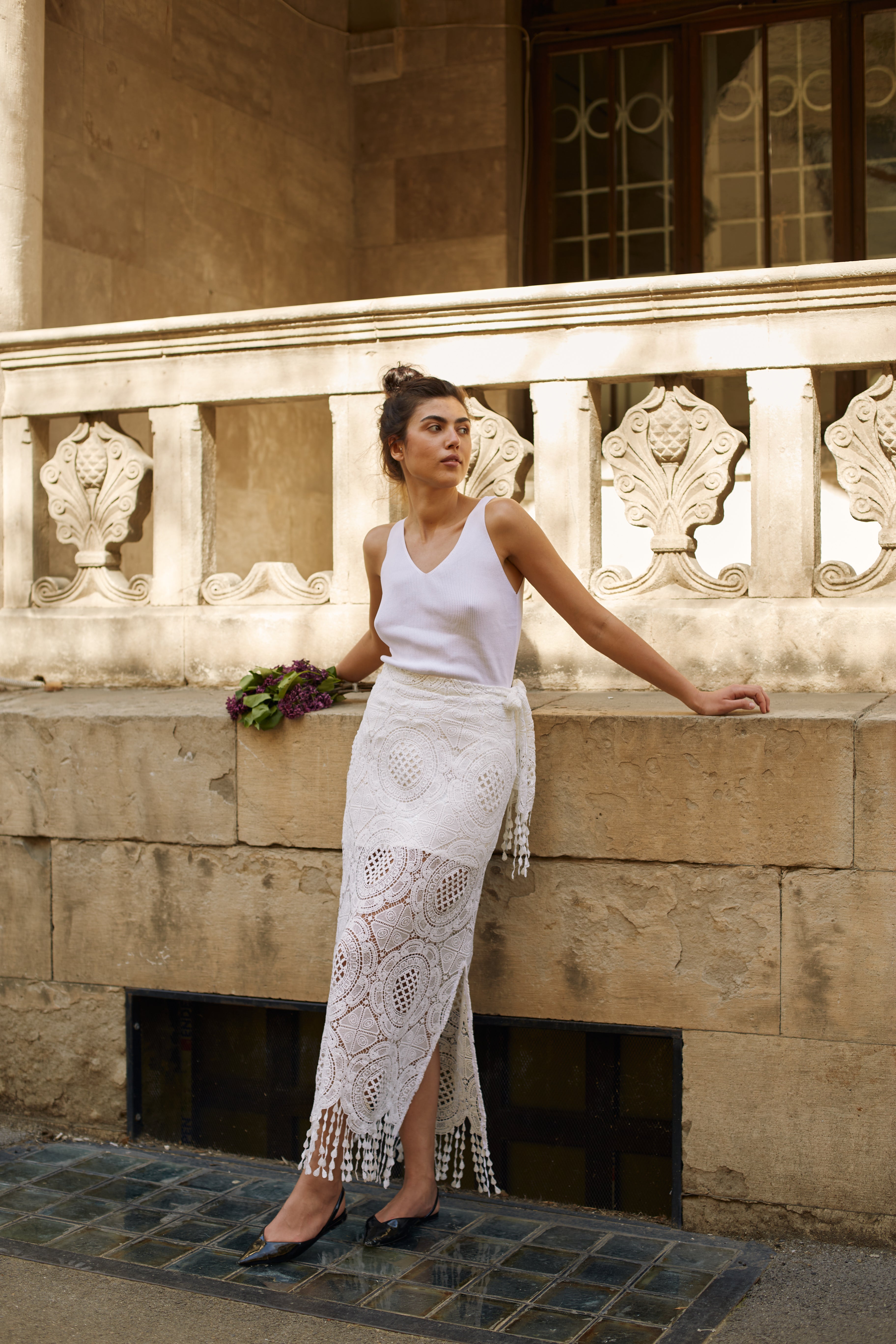 White Skirt