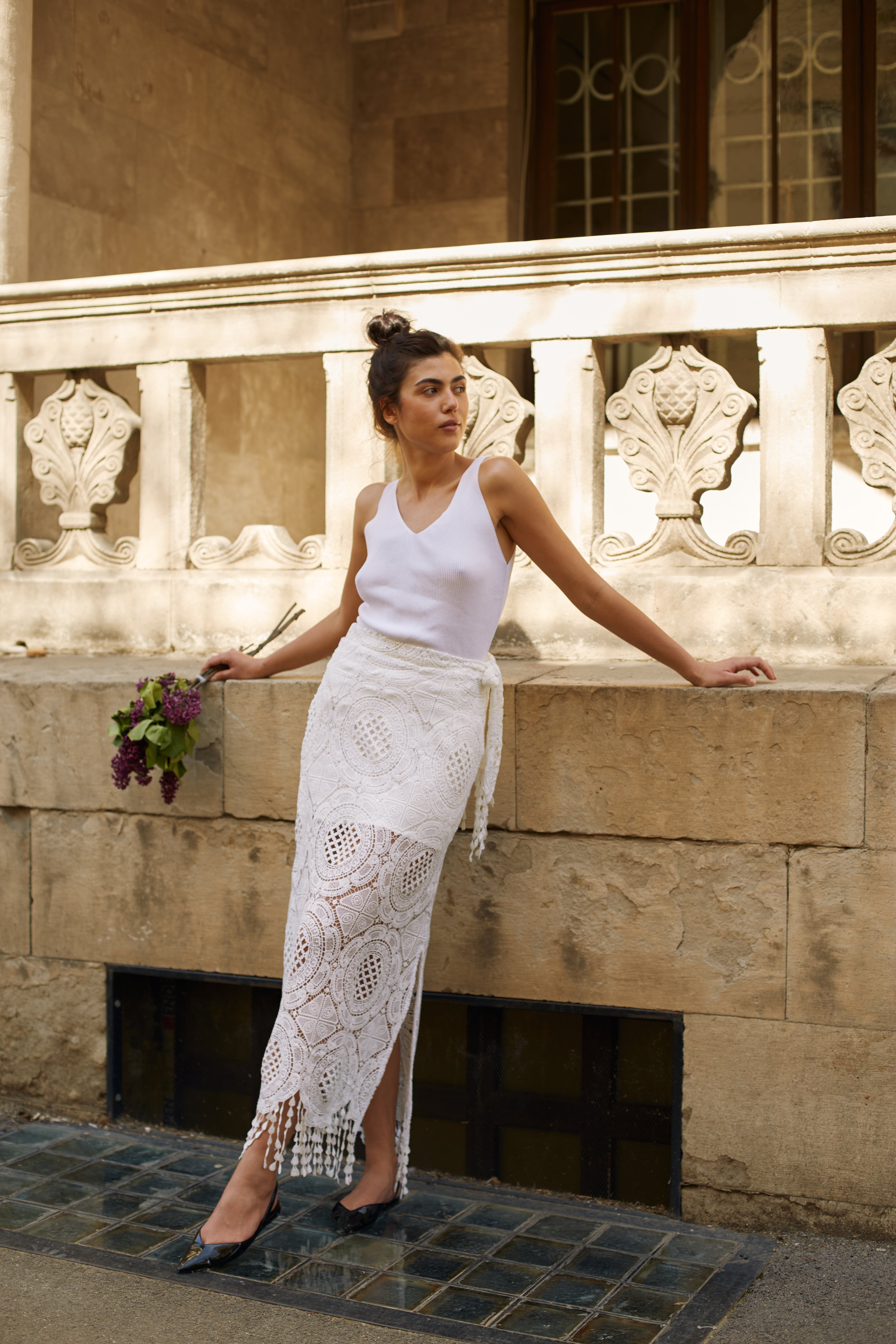 White Skirt